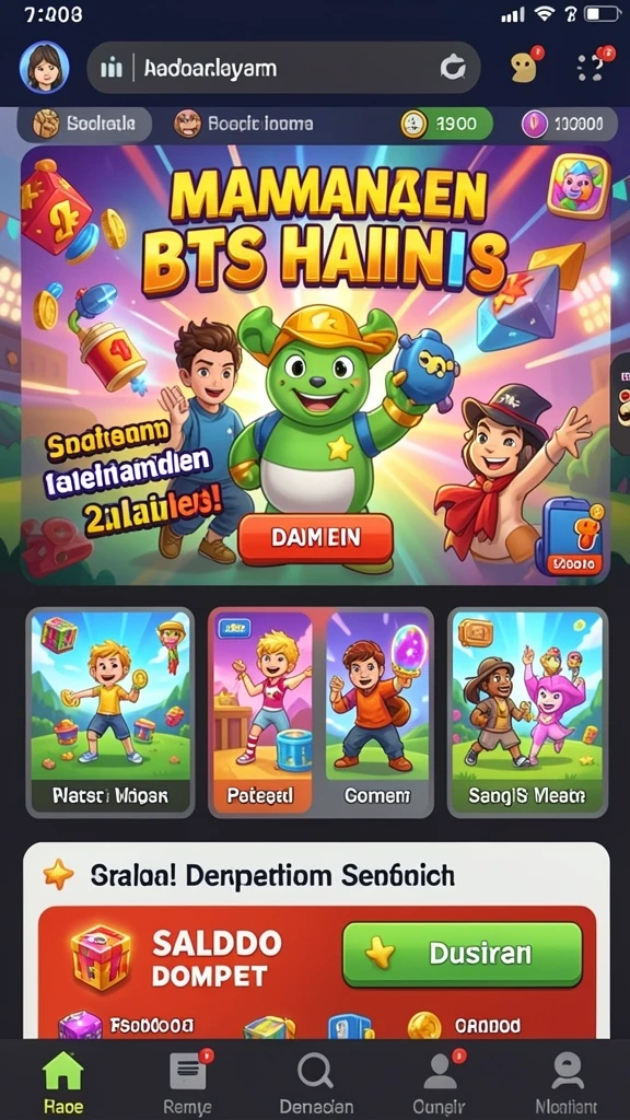 Beragam pilihan permainan seru untuk semua kalangan.