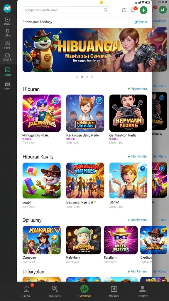 Screenshot menampilkan variasi tema yang tersedia dalam ATOM138.