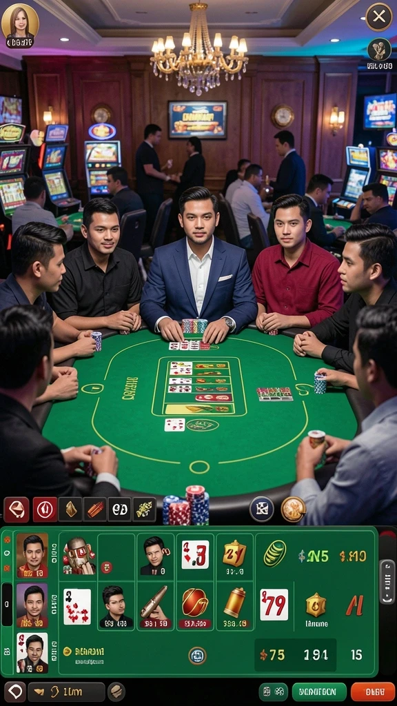Berbagai pilihan permainan yang tersedia.