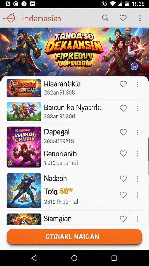 Tampilan antarmuka yang ramah pengguna.