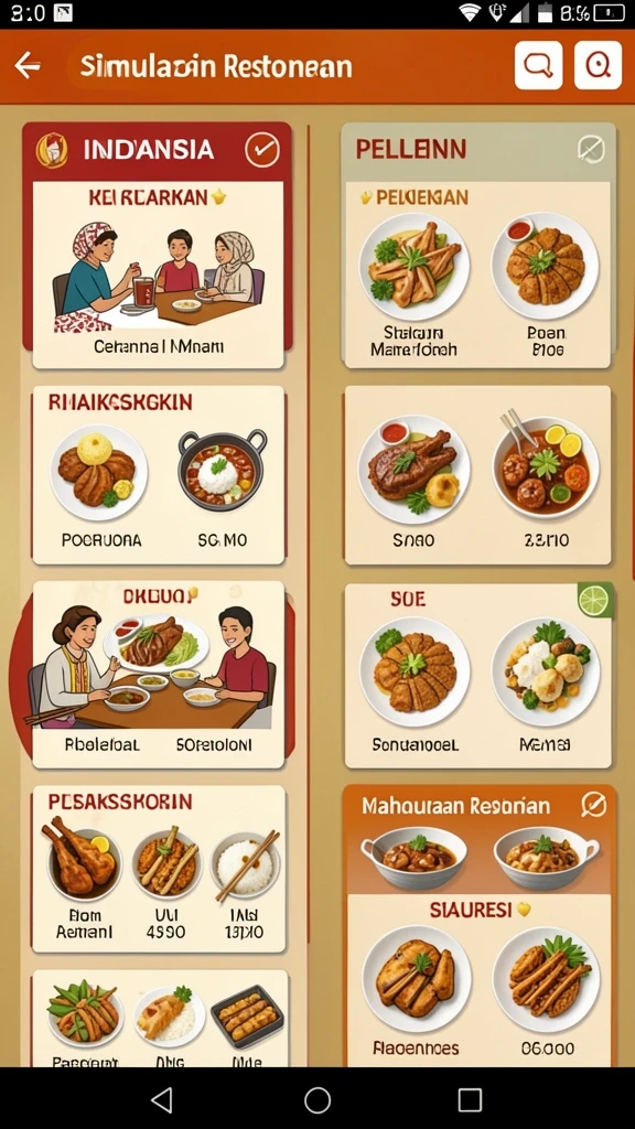 Fitur sosial CERIA33 memungkinkan interaksi antar pemain.