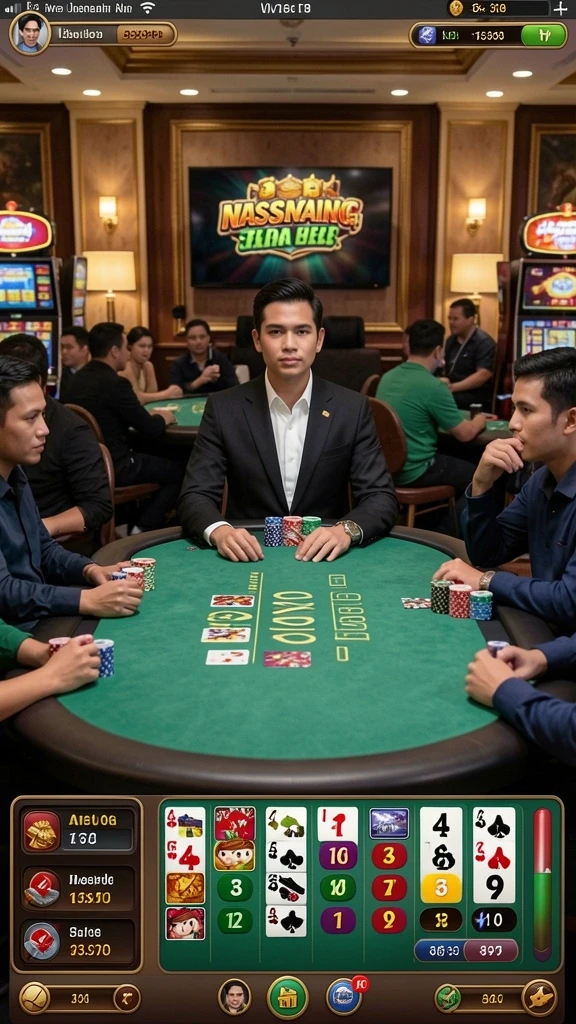 Screenshot menunjukkan karakter utama dalam aksi.