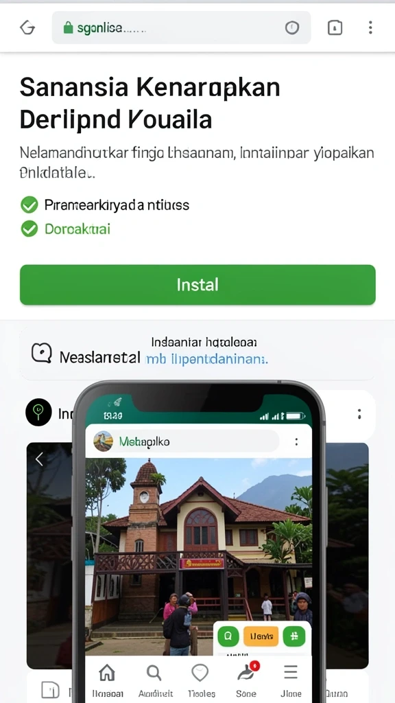 Tampilan antarmuka yang menarik dan user-friendly.