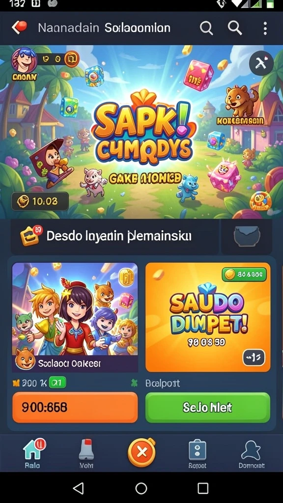 Beragam permainan slot dengan tema kreatif.