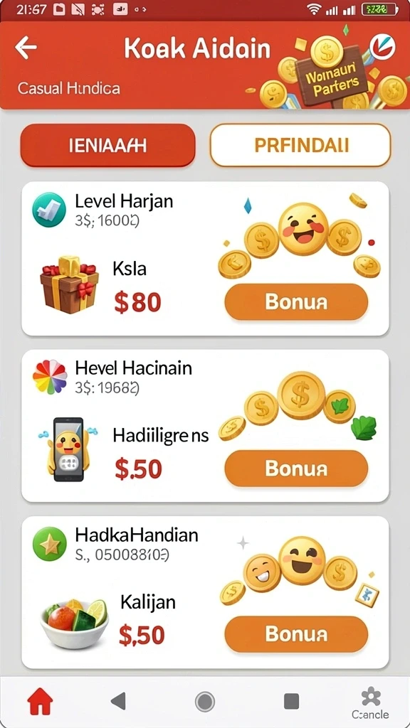 Tampilan antarmuka yang intuitif dan mudah digunakan.