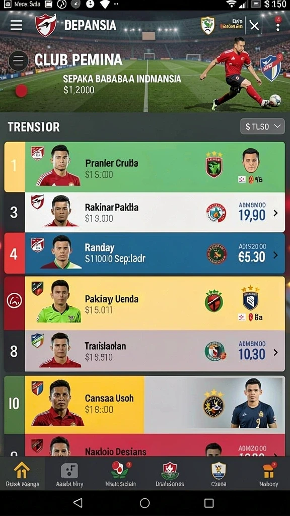 Karakter utama beraksi dalam petualangan.