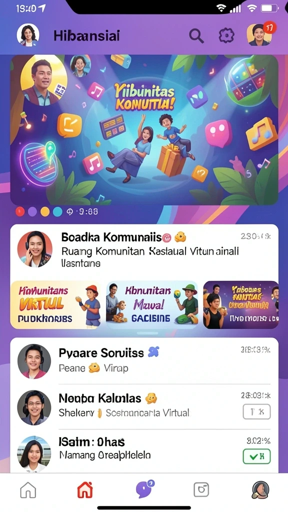 Tampilan antarmuka yang menarik dan mudah dinavigasi.