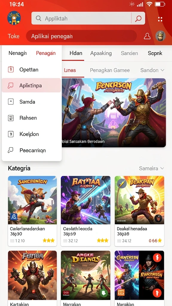 Demo permainan slot yang penuh warna.