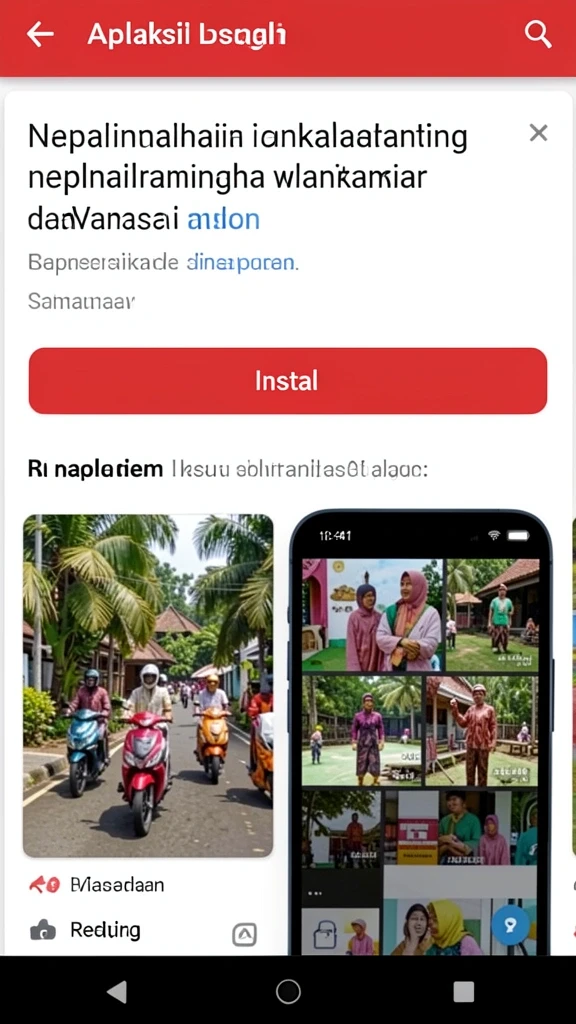 Tampilan antarmuka yang user-friendly dan menarik.