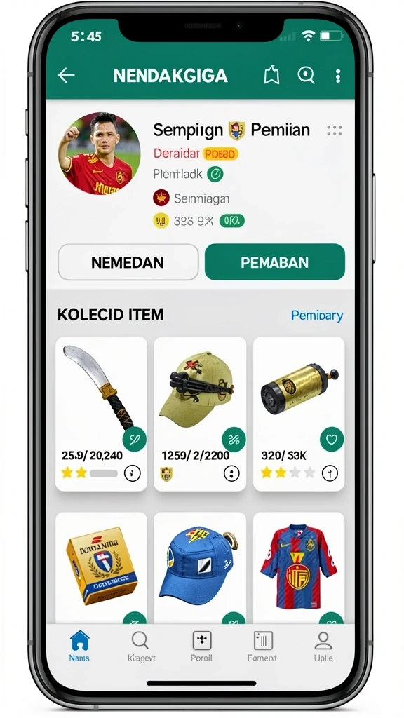 Berbagai pilihan tema permainan slot yang menarik.