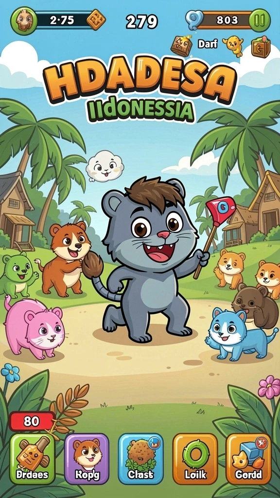 Tangkapan layar menunjukkan gameplay yang menarik.
