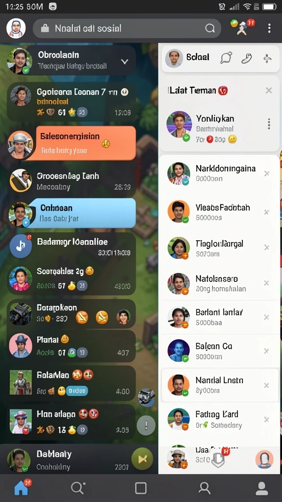 Screenshot menunjukkan beberapa slot yang tersedia untuk dimainkan.
