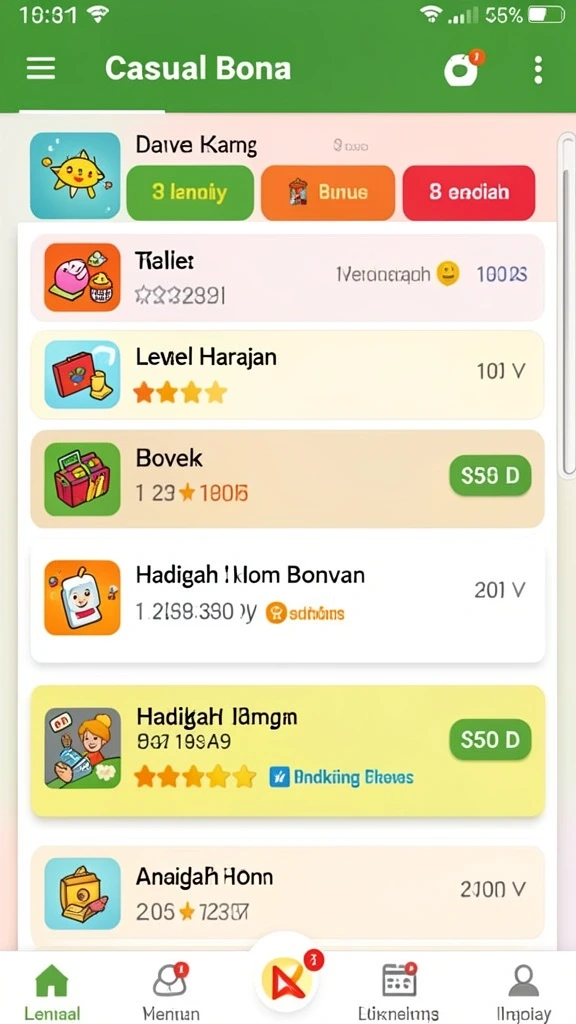 Tema slot yang bervariasi dan menyenangkan.