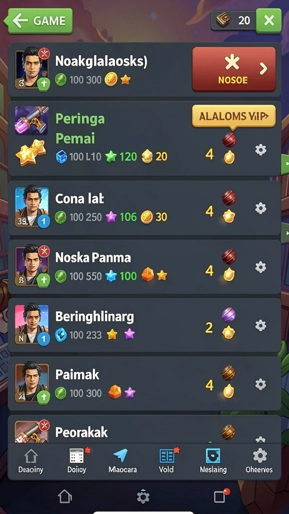 Latar belakang yang indah saat bermain di MLBB8.