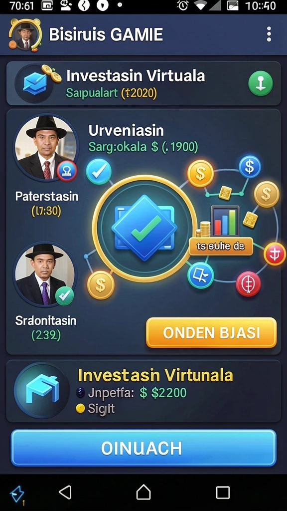 Screenshot level baru yang penuh tantangan.