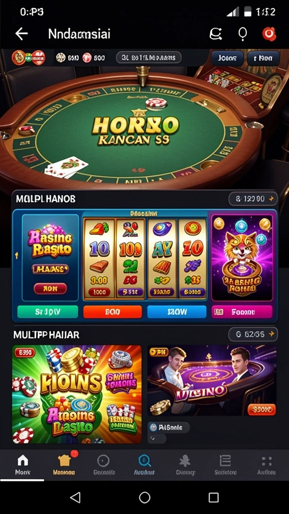Tampilan antarmuka OMUTOGEL yang menarik.