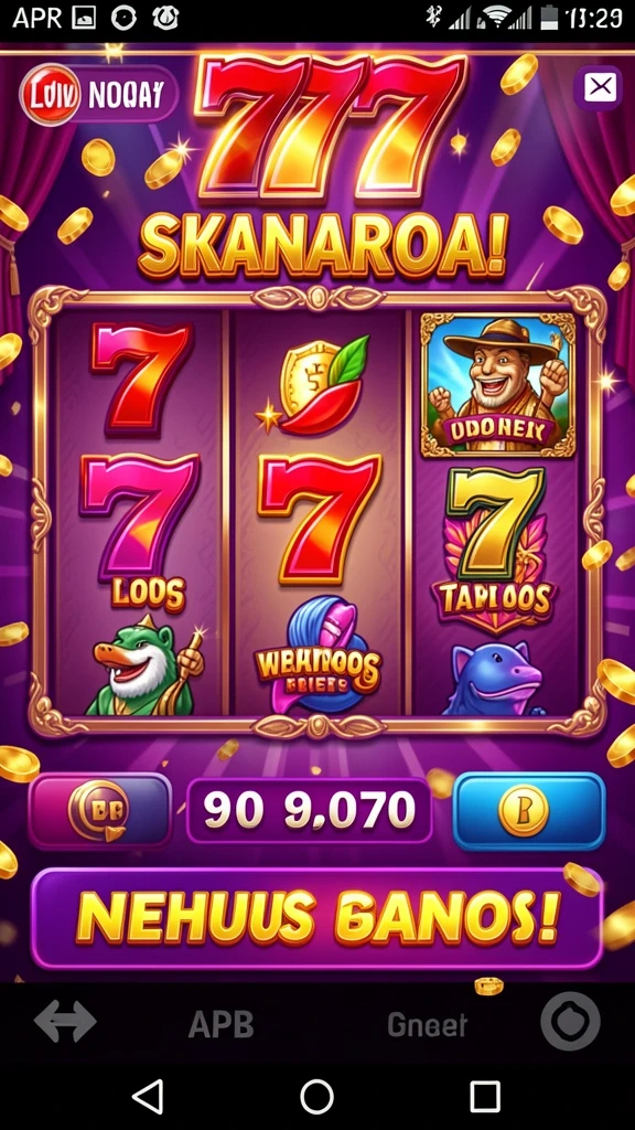 Menampilkan fitur sosial dan leaderboard permainan.