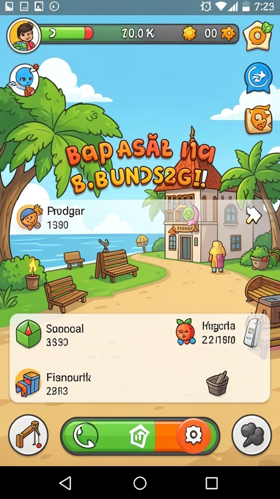 Tangkapan layar dari leaderboard yang menampilkan para pemenang.