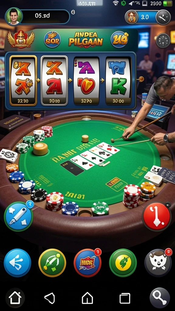 Berbagai pilihan permainan slot yang menarik.