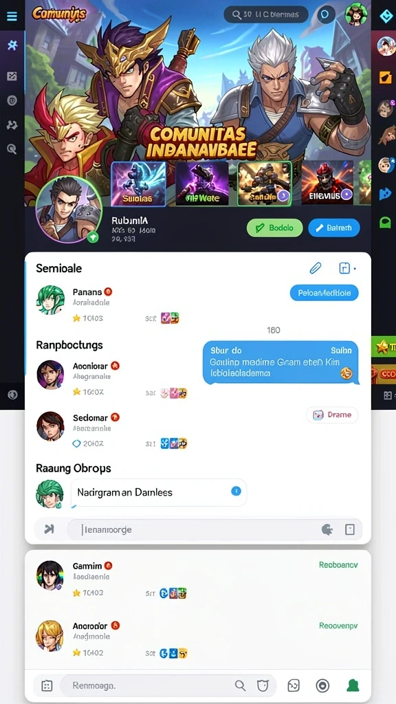 Tangkapan layar dari gameplay yang seru.