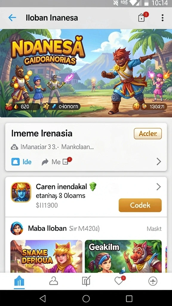 Grafis yang menarik dan mendetail.