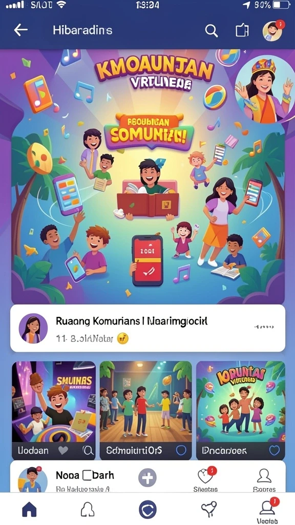 Berbagai mode permainan yang bisa dipilih.
