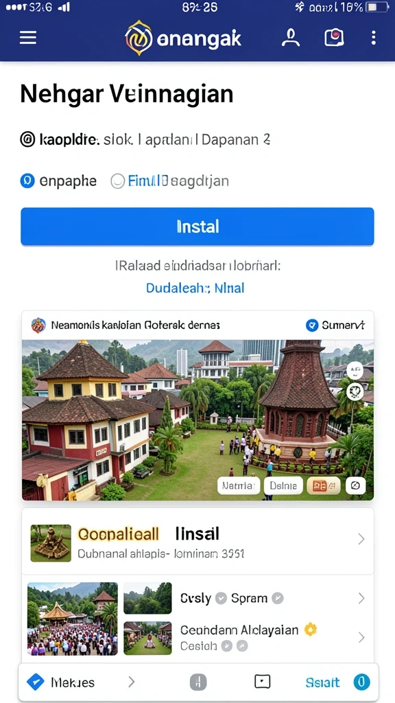 Deskripsi fitur permainan yang menunjukkan berbagai pilihan mode.