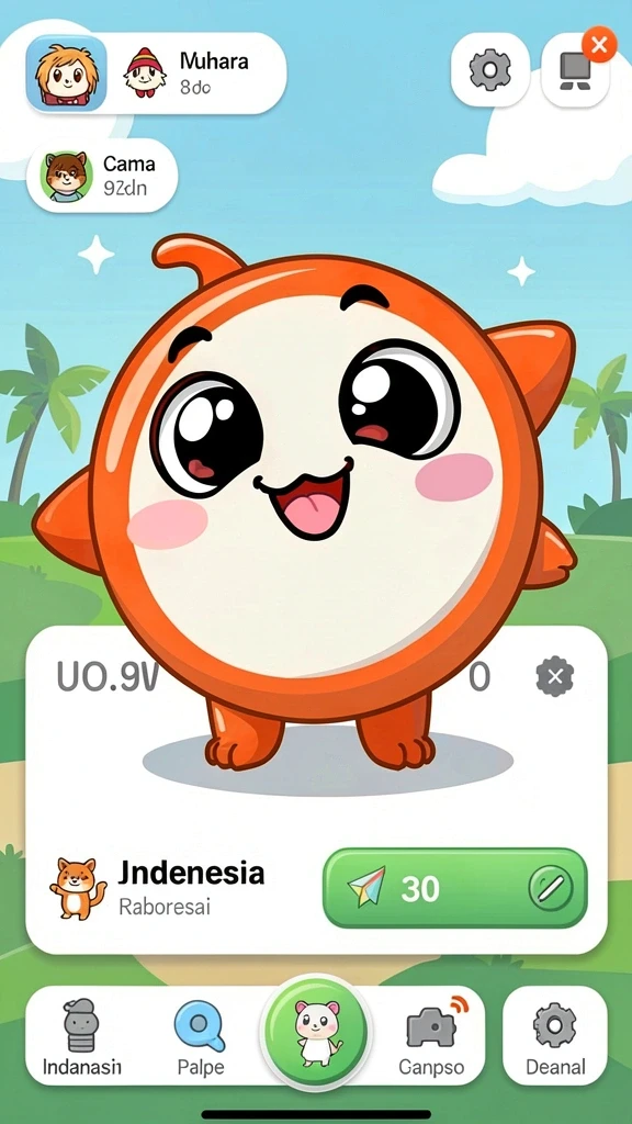Tampilan antarmuka yang ramah pengguna.