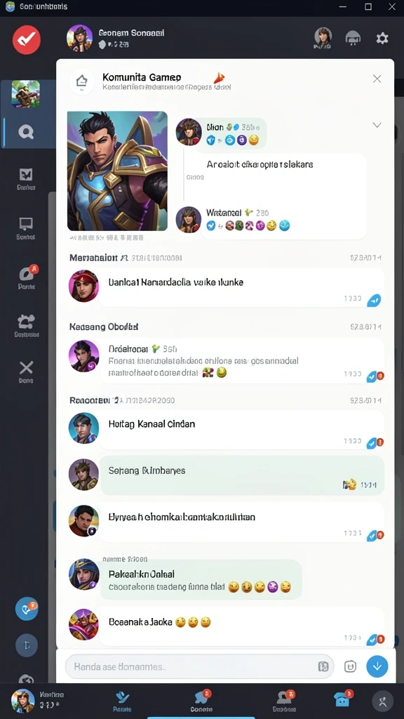 Sistem reward yang memotivasi pemain aktif.