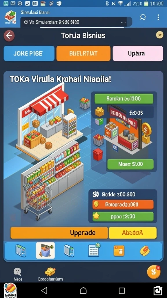 Tampilan beranda yang menarik dan mudah diakses.