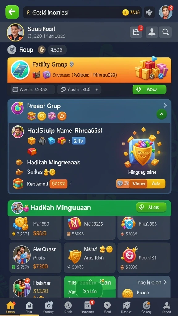 Karakter keren dengan kemampuan unik.