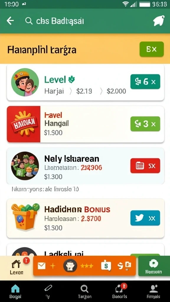 Tampilan antarmuka yang menarik dan mudah digunakan.