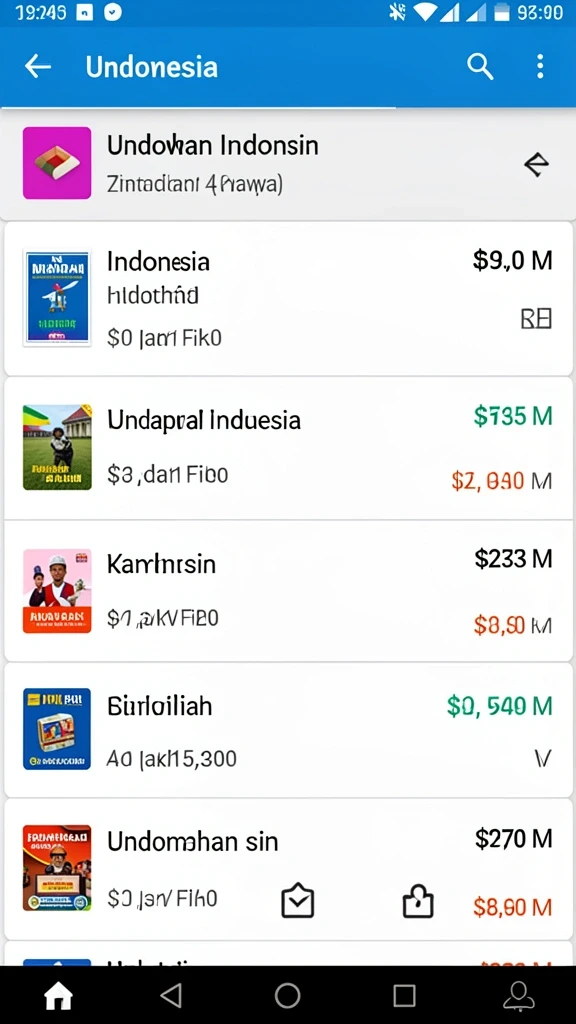 Tampilan antarmuka yang menarik dan mudah dinavigasi.