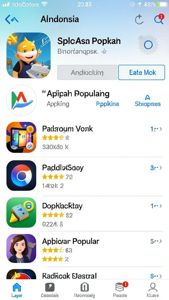 Berbagai jenis mesin slot dengan tema yang berbeda.